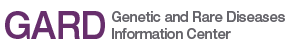 Logo for the Genetic and Rare Disease information center