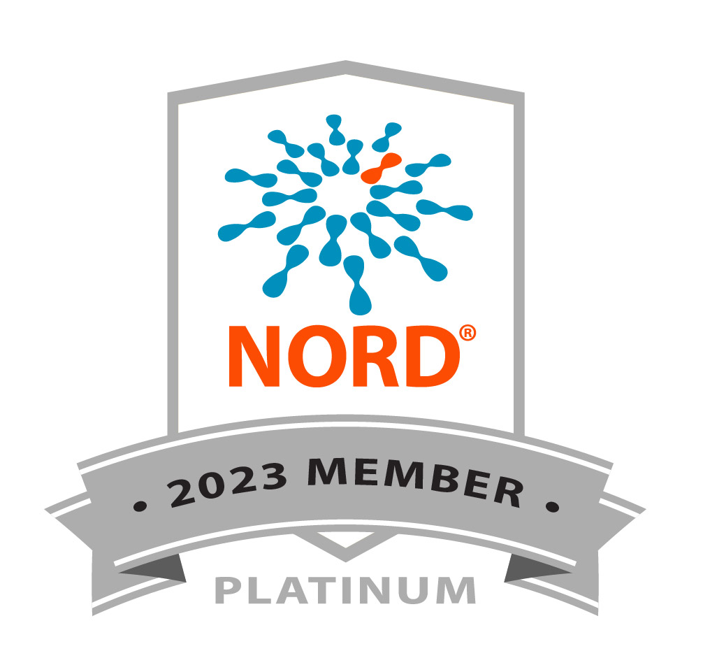 North American Organization for Rare Diseases Platinum Member logo